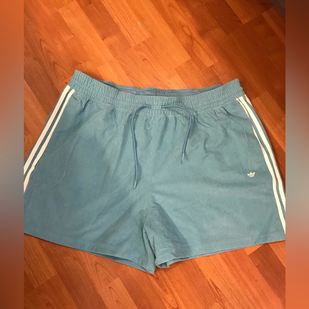 Adidas corduroy shorts